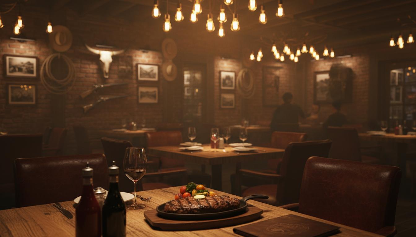 Don Western & Grill restaurant interior